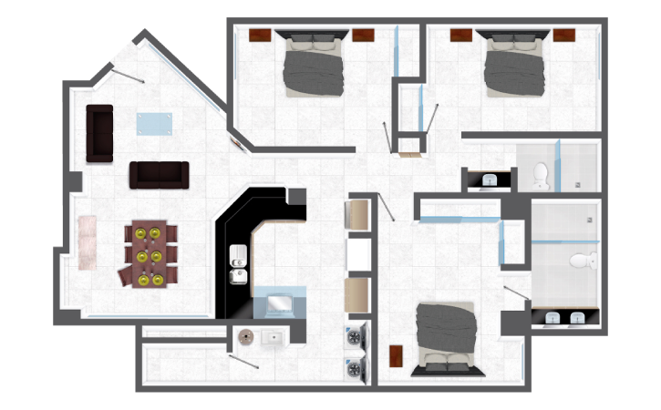 Departamento Tipo-C